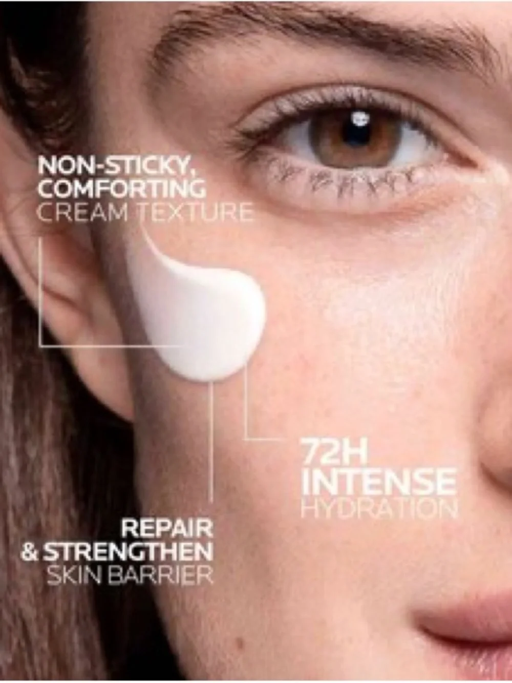 La Roche-Posay Hyalu B5 Suractivated Cream with Hyaluronic Acid, 1.69 OZ